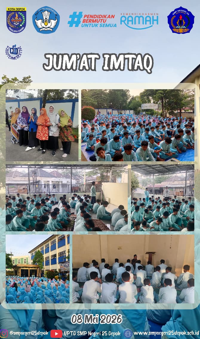 Penguatan Pendidikan Karakter (PPK) – JUM’AT IMTAQ